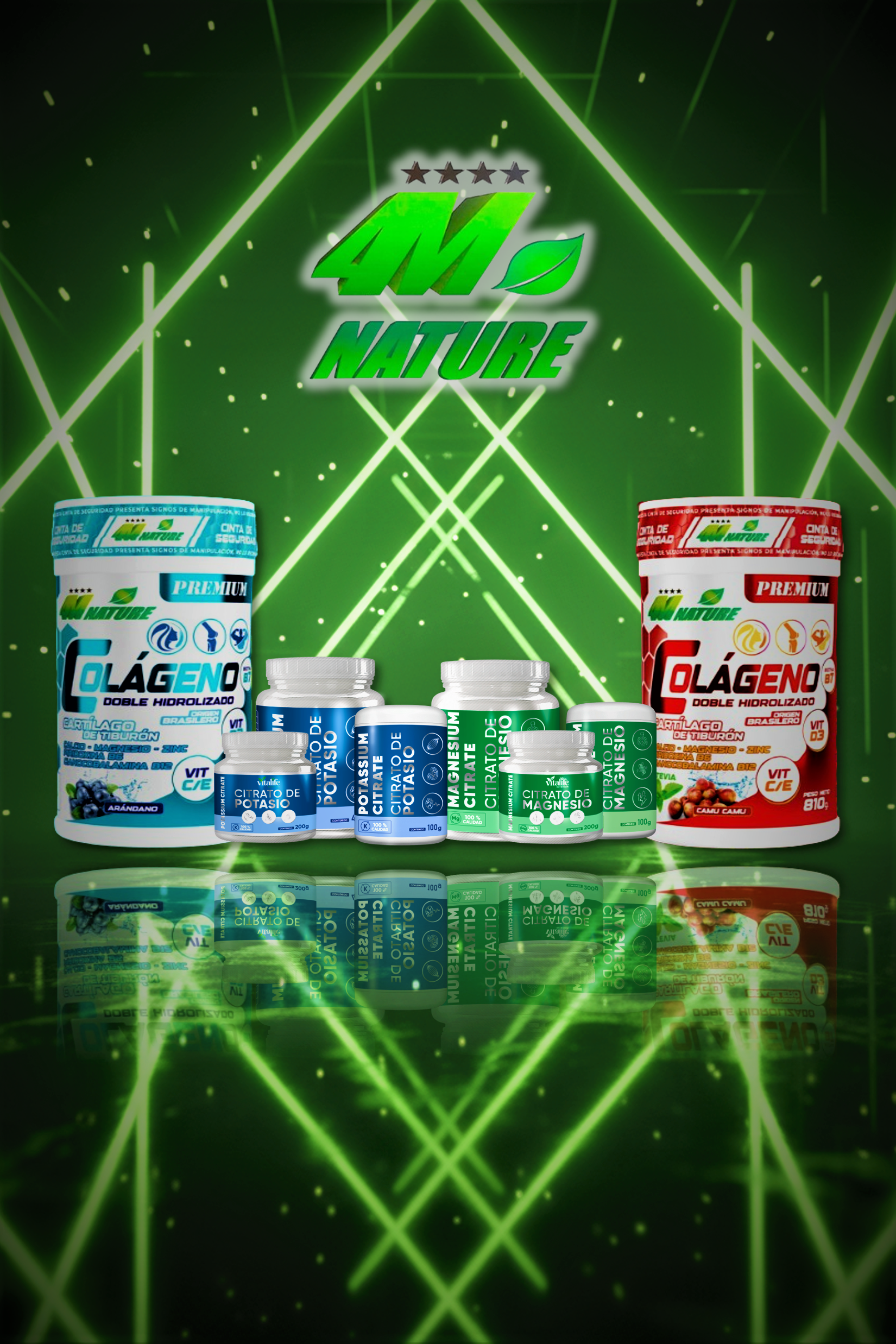 Suplementos en Polvo 4M NATURE