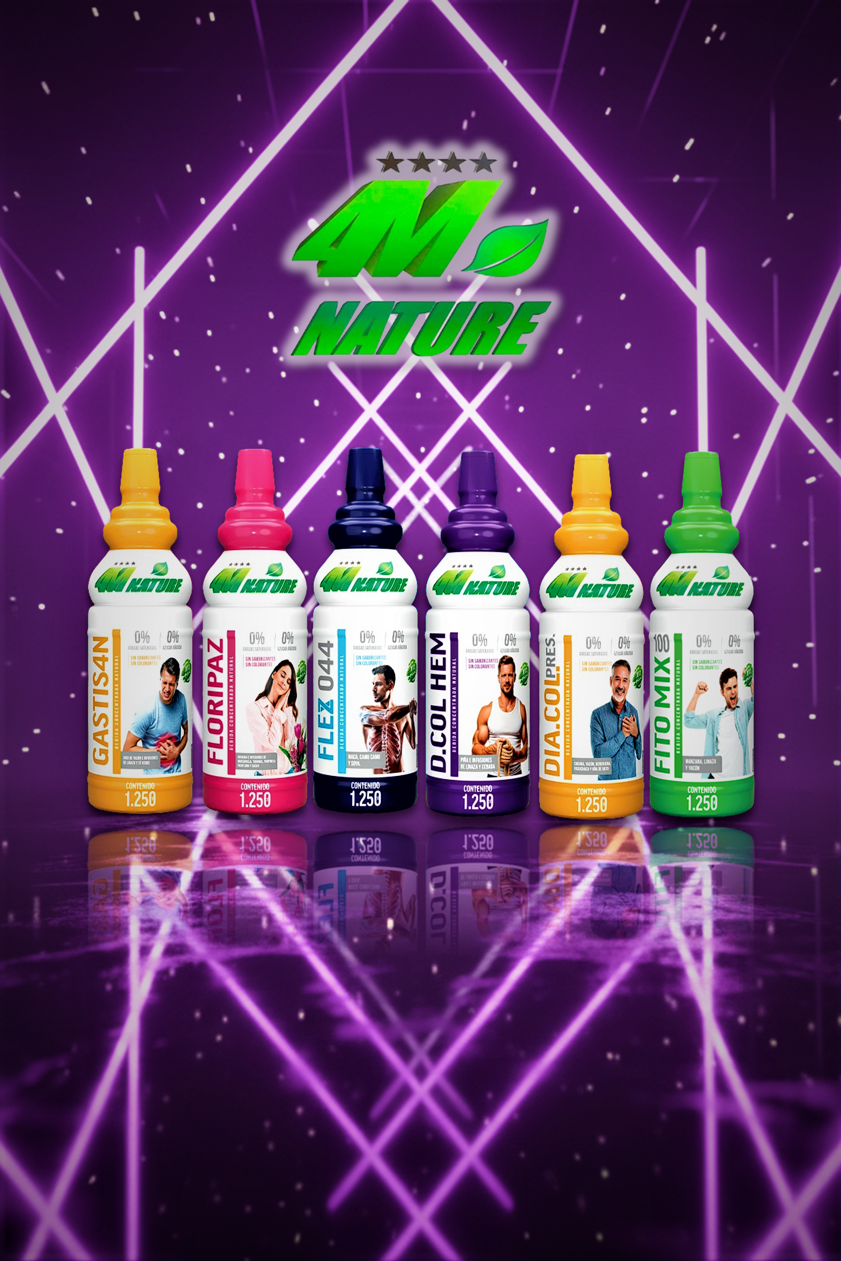 Bebidas Naturales 4M NATURE